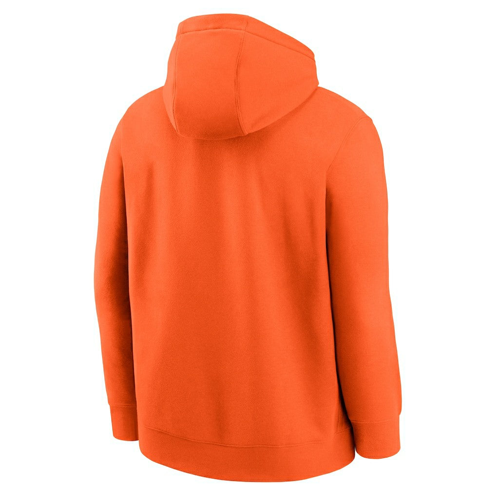 Nike Cleveland Browns Best Season Rewind Club Pullover Hoodie Orange