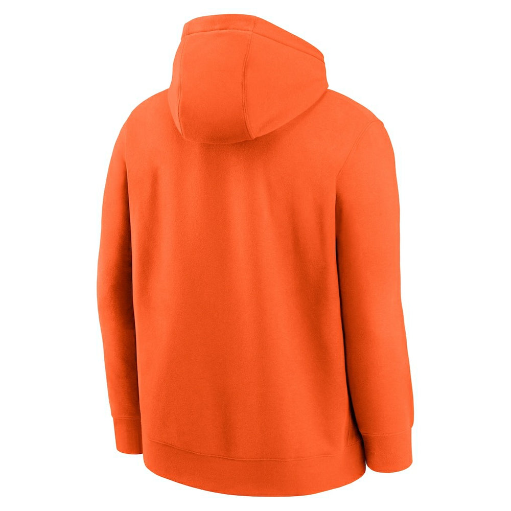 Nike Cleveland Browns Best Season Rewind Club Pullover Hoodie Orange