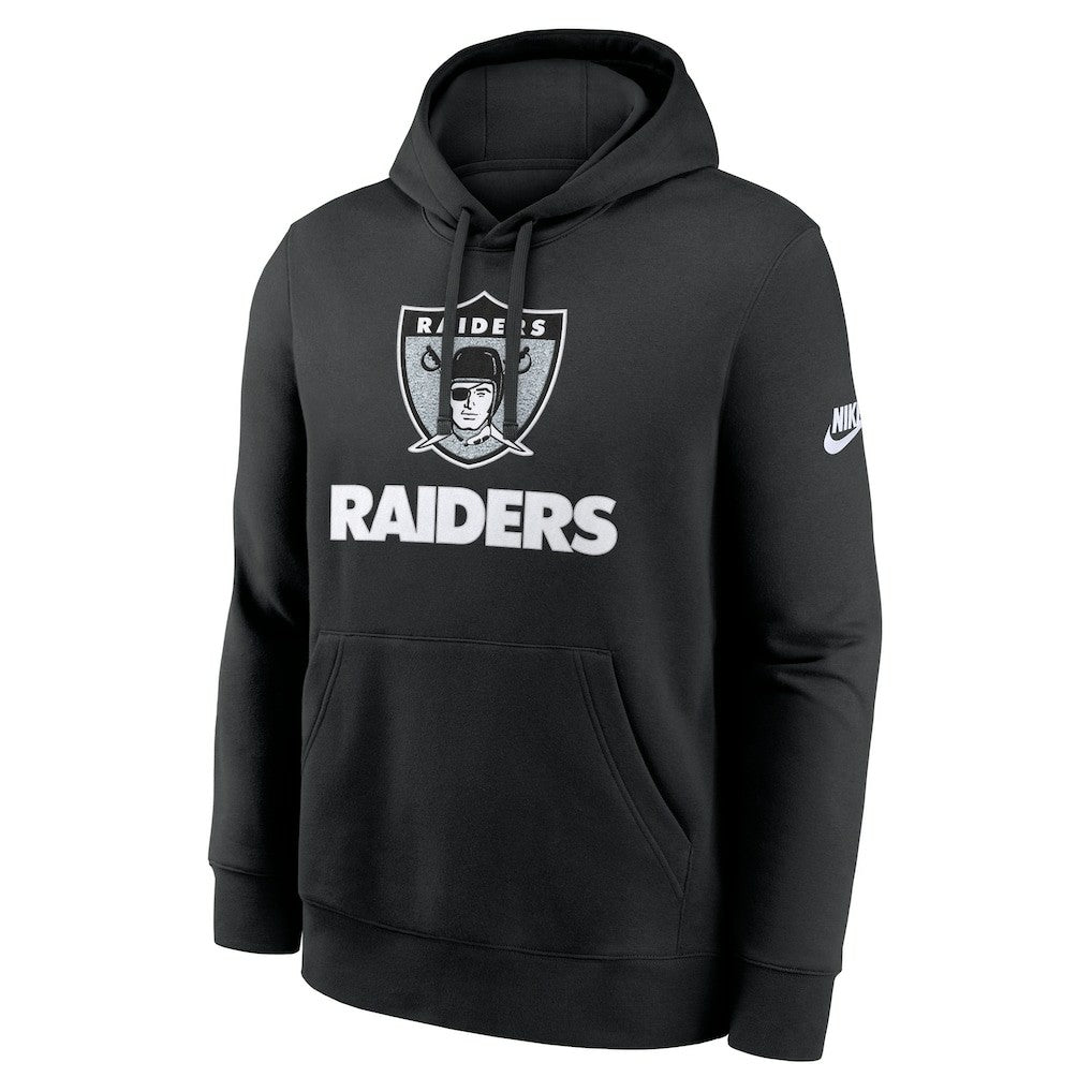 Nike Las Vegas Raiders Best Season Rewind Club Pullover Hoodie Black