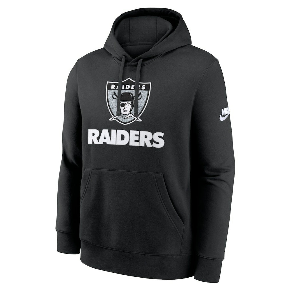 Nike Las Vegas Raiders Best Season Rewind Club Pullover Hoodie Black