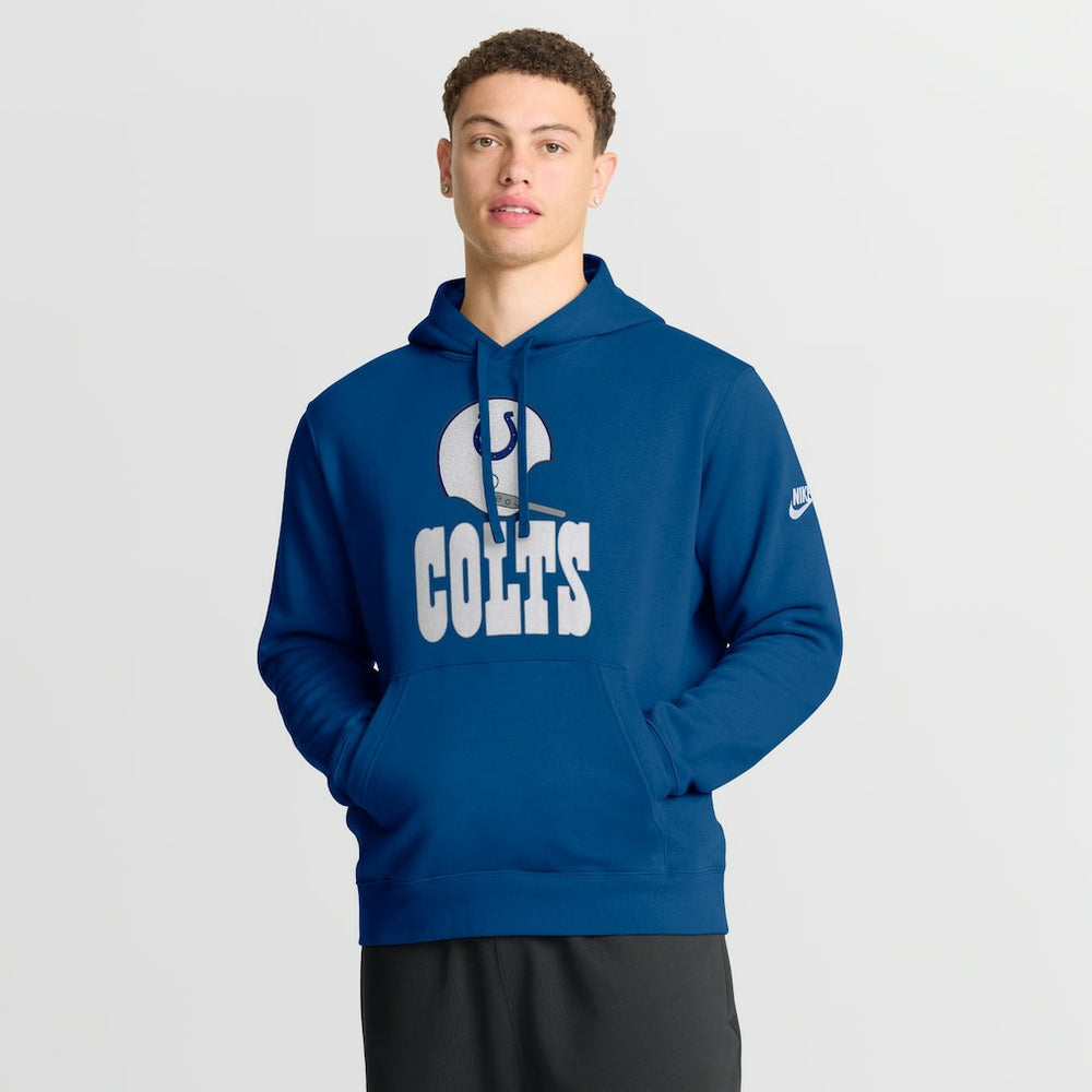 Nike Indianapolis Colts Best Season Rewind Club Pullover Hoodie Royal