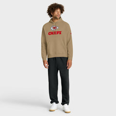 Nike Kansas City Chiefs Best Season Rewind Club Pullover Hoodie Tan