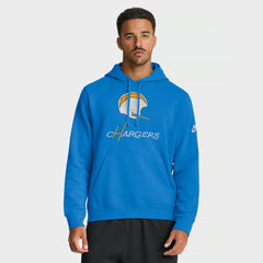 Nike Los Angeles Chargers Best Season Rewind Club Pullover Hoodie Powder Blue