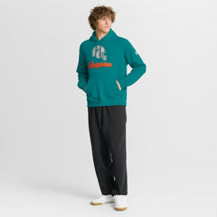 Nike Miami Dolphins Best Season Rewind Club Pullover Hoodie Aqua
