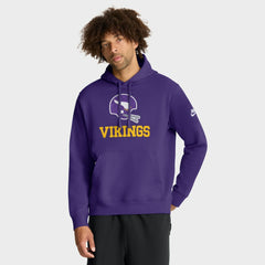 Nike Minnesota Vikings Best Season Rewind Club Pullover Hoodie Purple