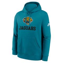 Nike Jacksonville Jaguars Best Season Rewind Club Pullover Hoodie Teal