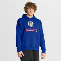 Nike New England Patriots Best Season Rewind Club Pullover Hoodie Royal