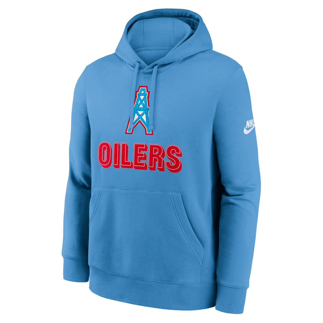 Nike Tennessee Titans Best Season Rewind Club Pullover Hoodie Light Blue