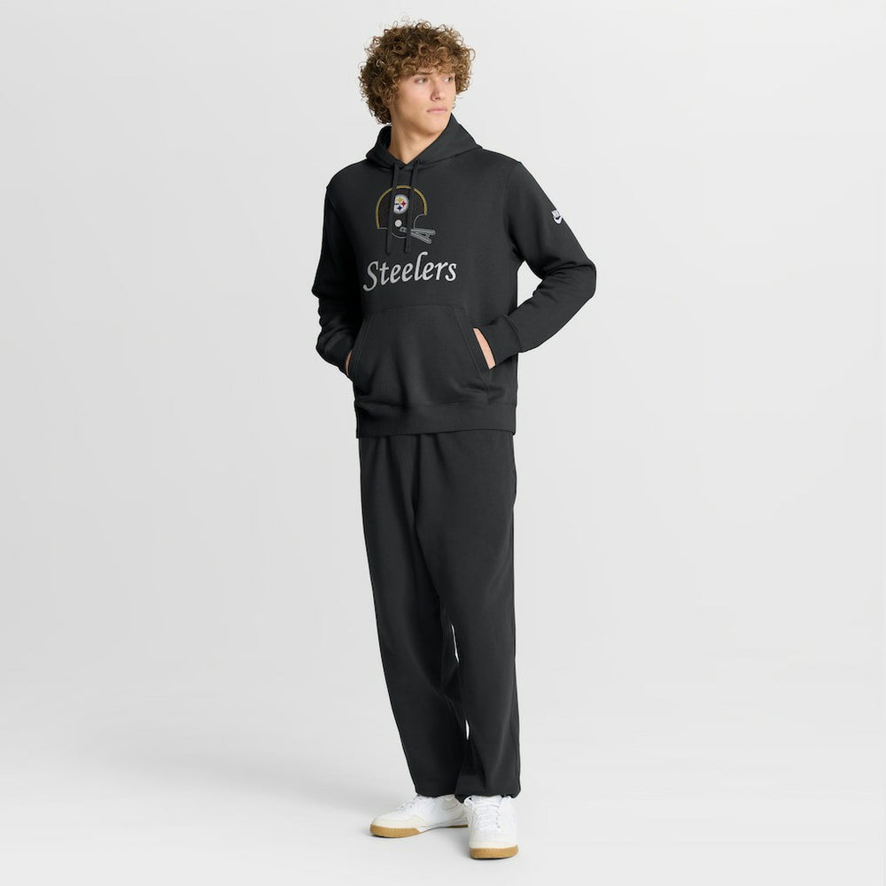 Nike Pittsburgh Steelers Best Season Rewind Club Pullover Hoodie Black