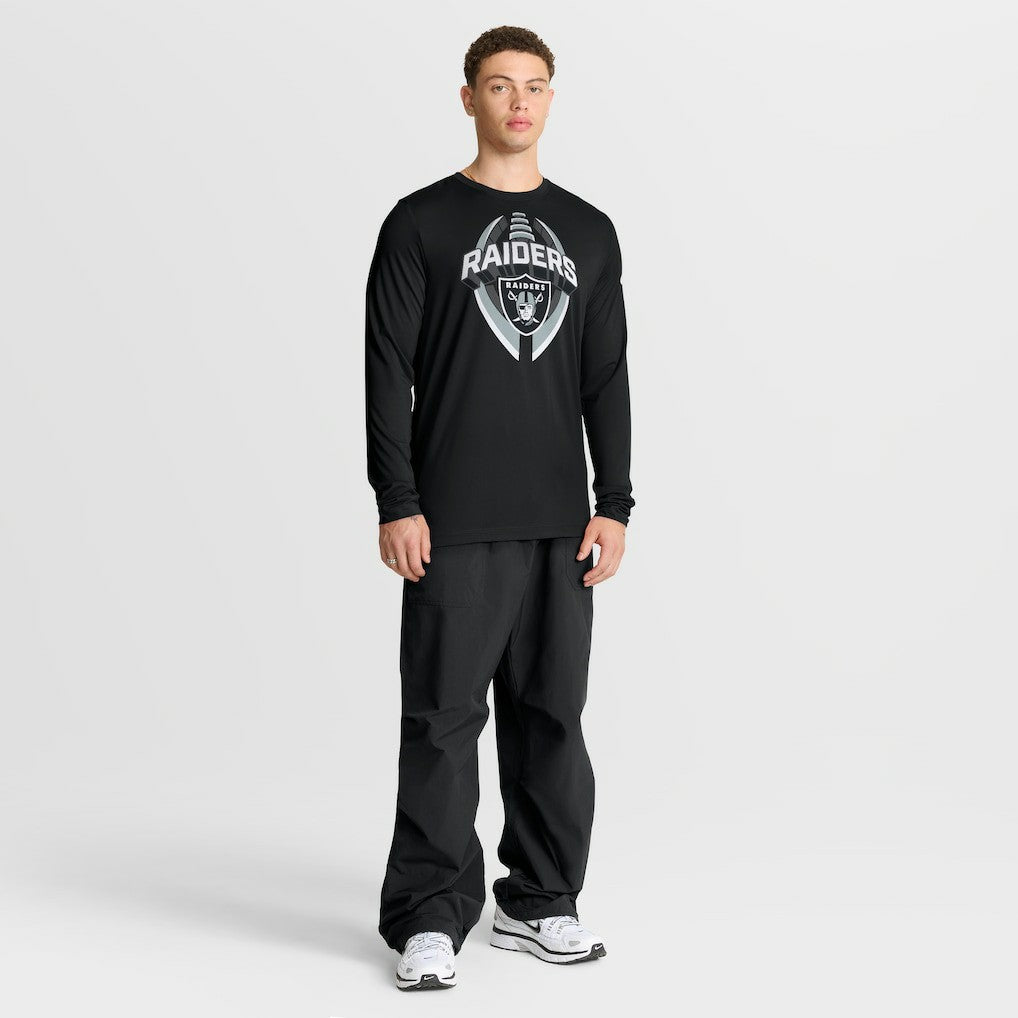 Nike Las Vegas Raiders Primetime Legend Icon Performance Long Sleeve T-Shirt Black