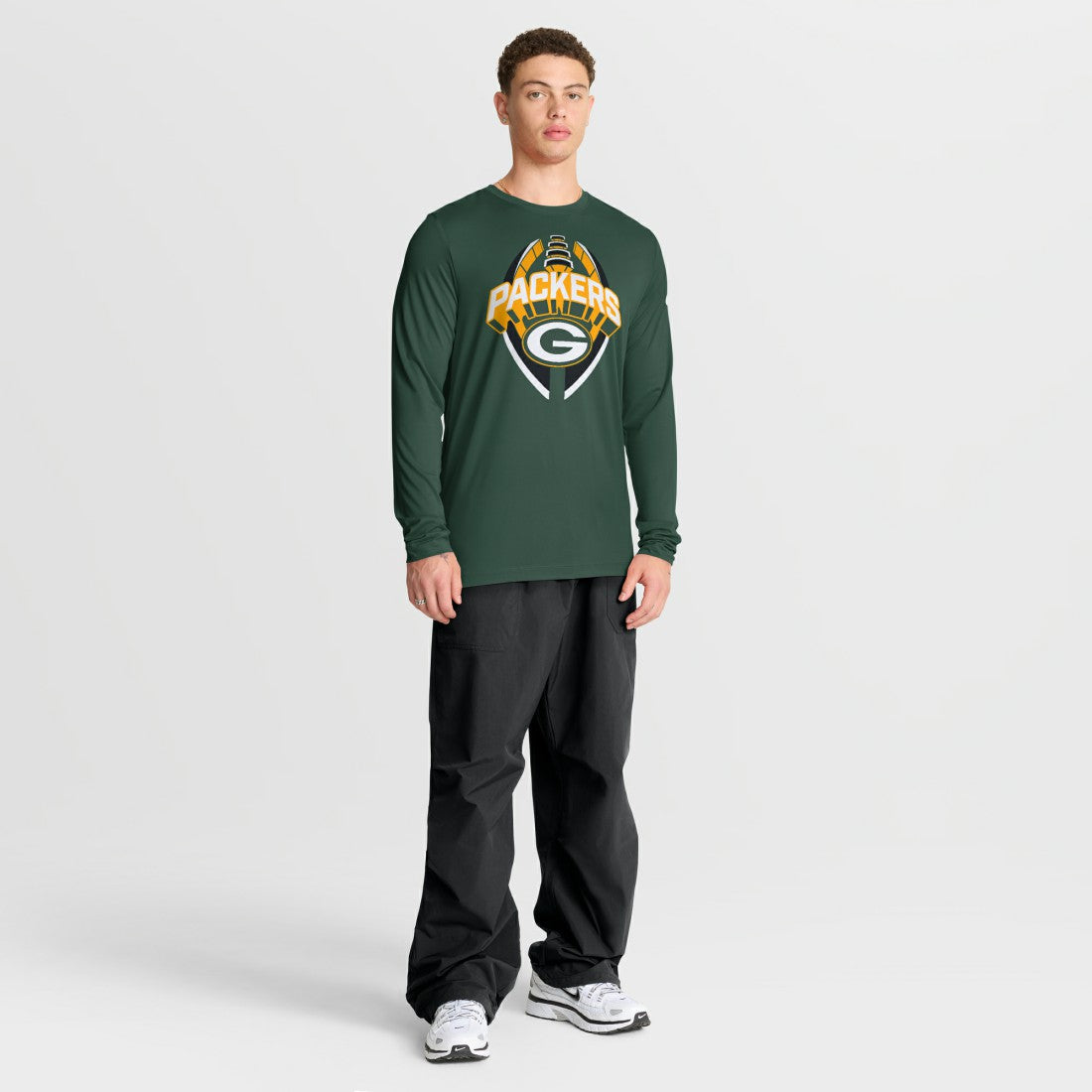 Nike Green Bay Packers Primetime Legend Icon Performance Long Sleeve T-Shirt Green