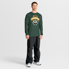 Nike Green Bay Packers Primetime Legend Icon Performance Long Sleeve T-Shirt Green