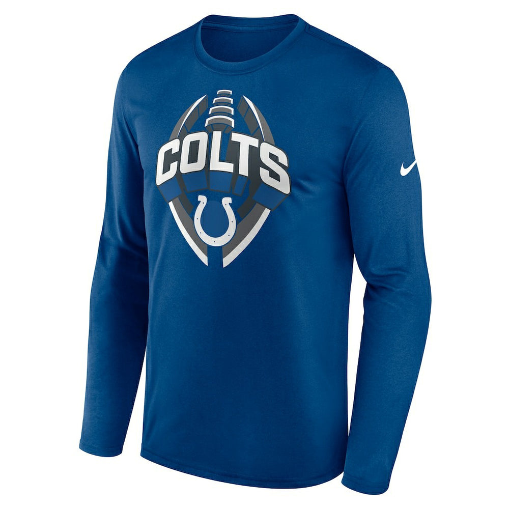 Nike Indianapolis Colts Primetime Legend Icon Performance Long Sleeve T-Shirt Royal