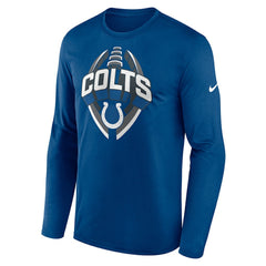 Nike Indianapolis Colts Primetime Legend Icon Performance Long Sleeve T-Shirt Royal