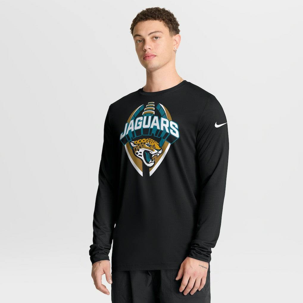 Nike Jacksonville Jaguars Primetime Legend Icon Performance Long Sleeve T-Shirt Black