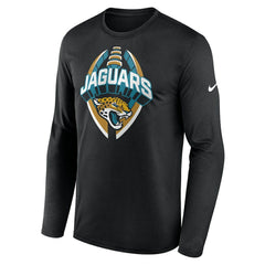 Nike Jacksonville Jaguars Primetime Legend Icon Performance Long Sleeve T-Shirt Black