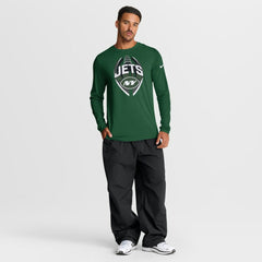 Nike New York Jets Primetime Legend Icon Performance Long Sleeve T-Shirt Green