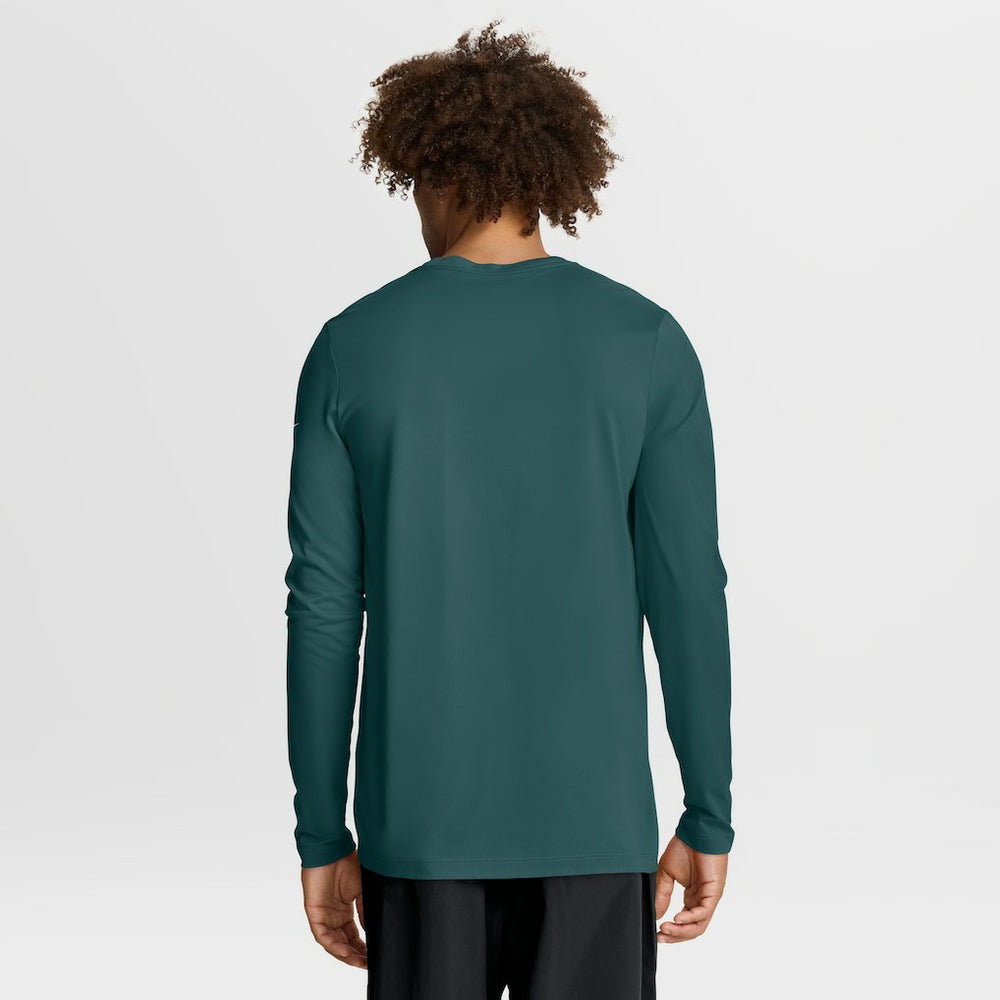 Nike Philadelphia Eagles Primetime Legend Icon Performance Long Sleeve T-Shirt Midnight Green
