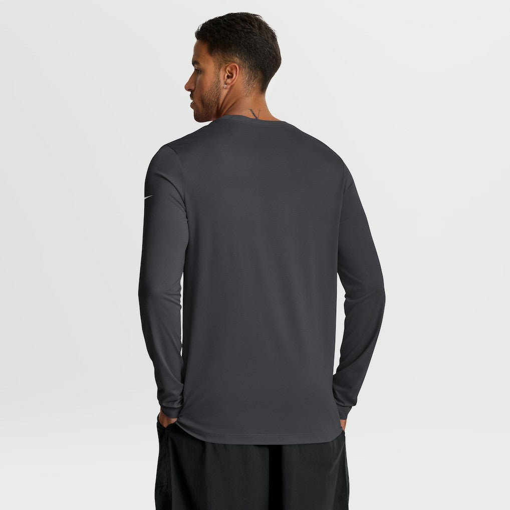 Nike Washington Commanders Primetime Legend Icon Performance Long Sleeve T-Shirt Anthracite