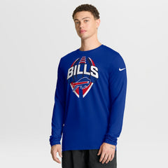 Nike Buffalo Bills Primetime Legend Icon Performance Long Sleeve T-Shirt Royal