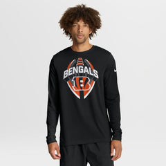 Nike Cincinnati Bengals Primetime Legend Icon Performance Long Sleeve T-Shirt Black