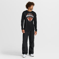 Nike Cincinnati Bengals Primetime Legend Icon Performance Long Sleeve T-Shirt Black