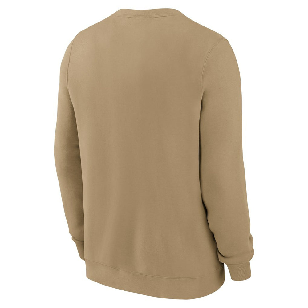 Nike Cincinnati Bengals Swing Pass Rewind Club Pullover Sweatshirt Tan