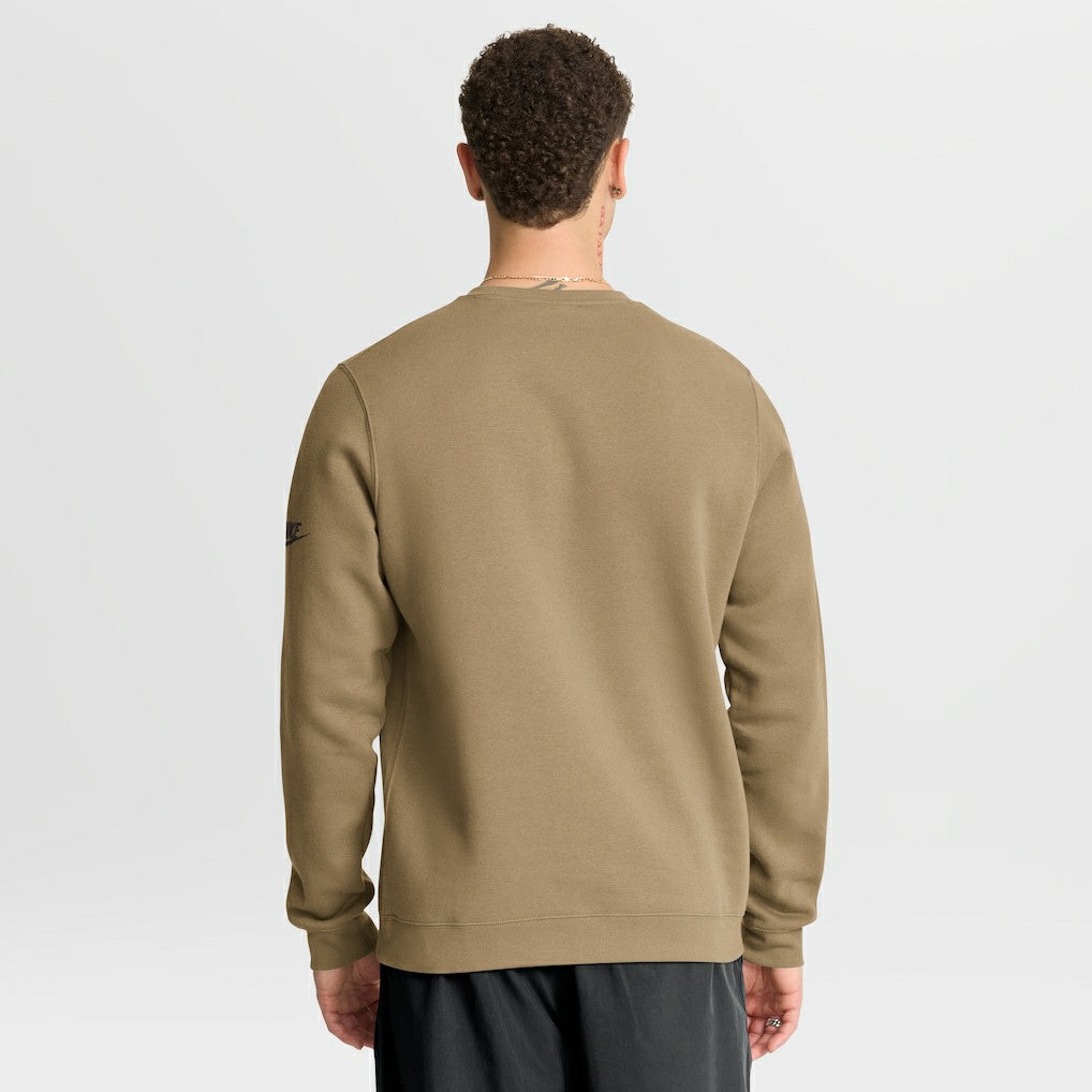 Nike Cleveland Browns Swing Pass Rewind Club Pullover Sweatshirt Brown