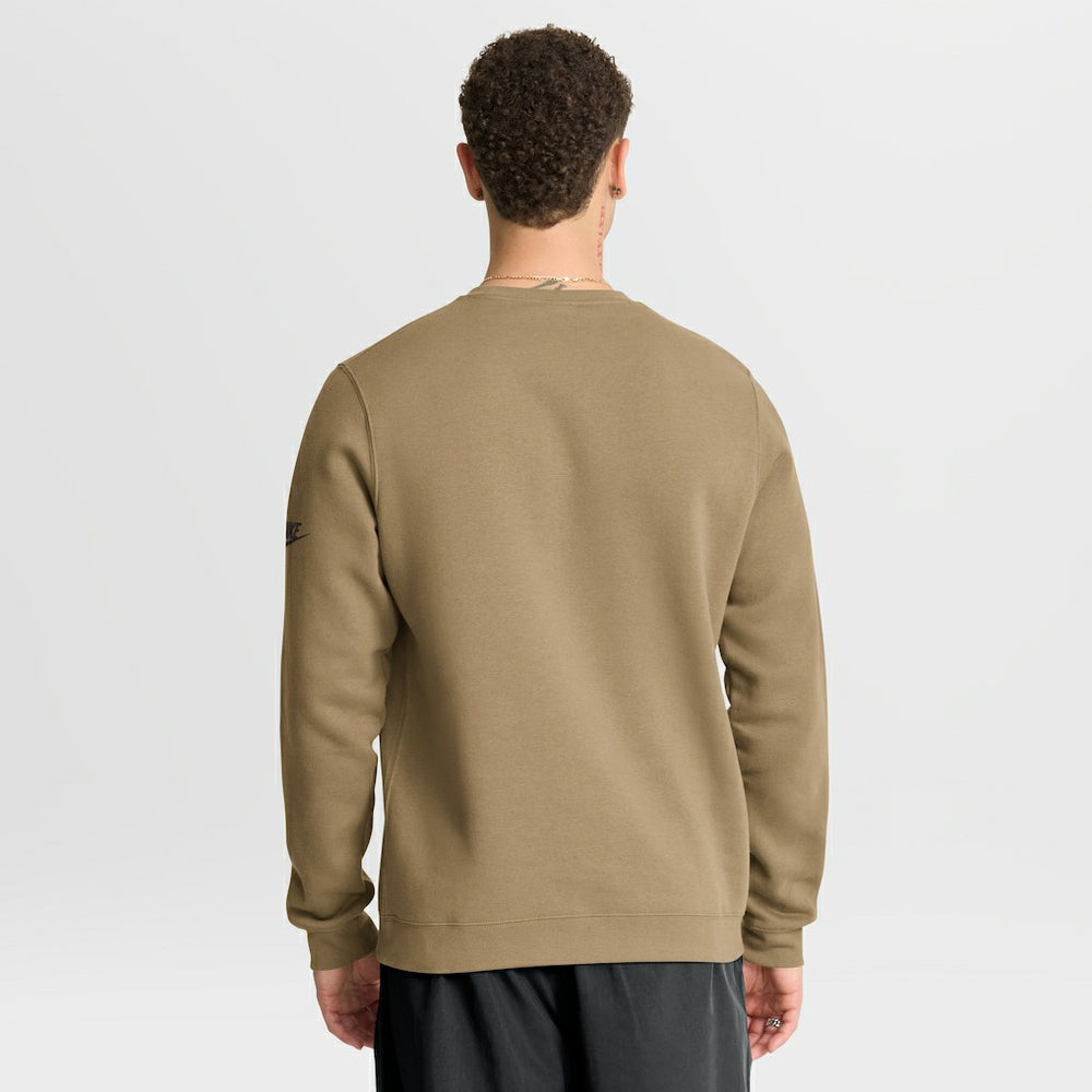 Nike Cleveland Browns Swing Pass Rewind Club Pullover Sweatshirt Brown