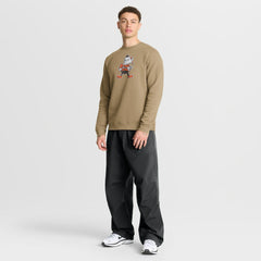 Nike Cleveland Browns Swing Pass Rewind Club Pullover Sweatshirt Brown