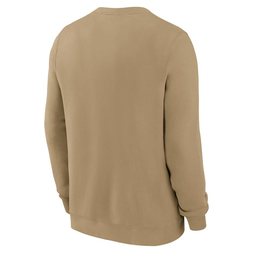 Nike Cleveland Browns Swing Pass Rewind Club Pullover Sweatshirt Brown