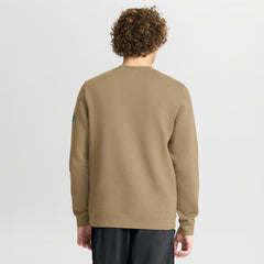 Nike Detroit Lions Swing Pass Rewind Club Pullover Sweatshirt Tan