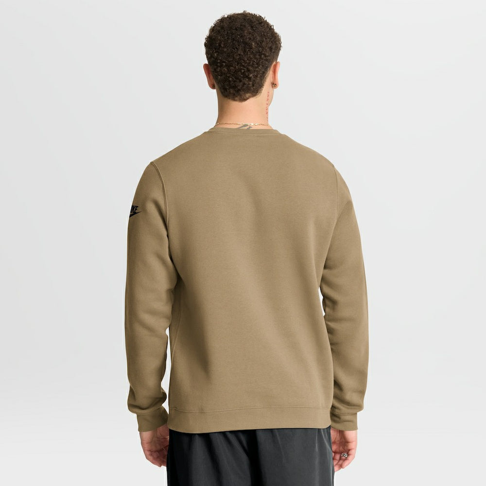 Nike Las Vegas Raiders Swing Pass Rewind Club Pullover Sweatshirt Tan