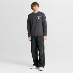 Nike Kansas City Chiefs Primetime Club Fleece Pullover Sweatshirt Anthracite