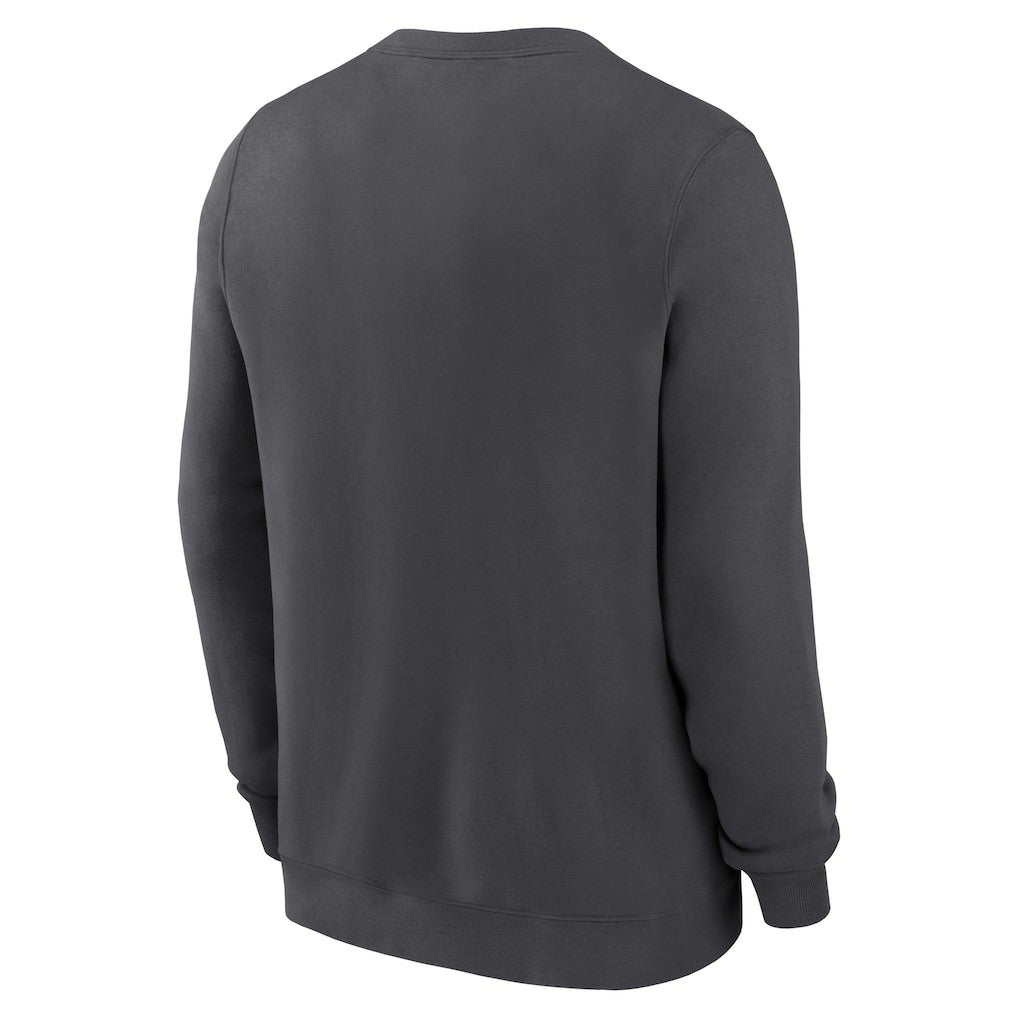 Nike Kansas City Chiefs Primetime Club Fleece Pullover Sweatshirt Anthracite
