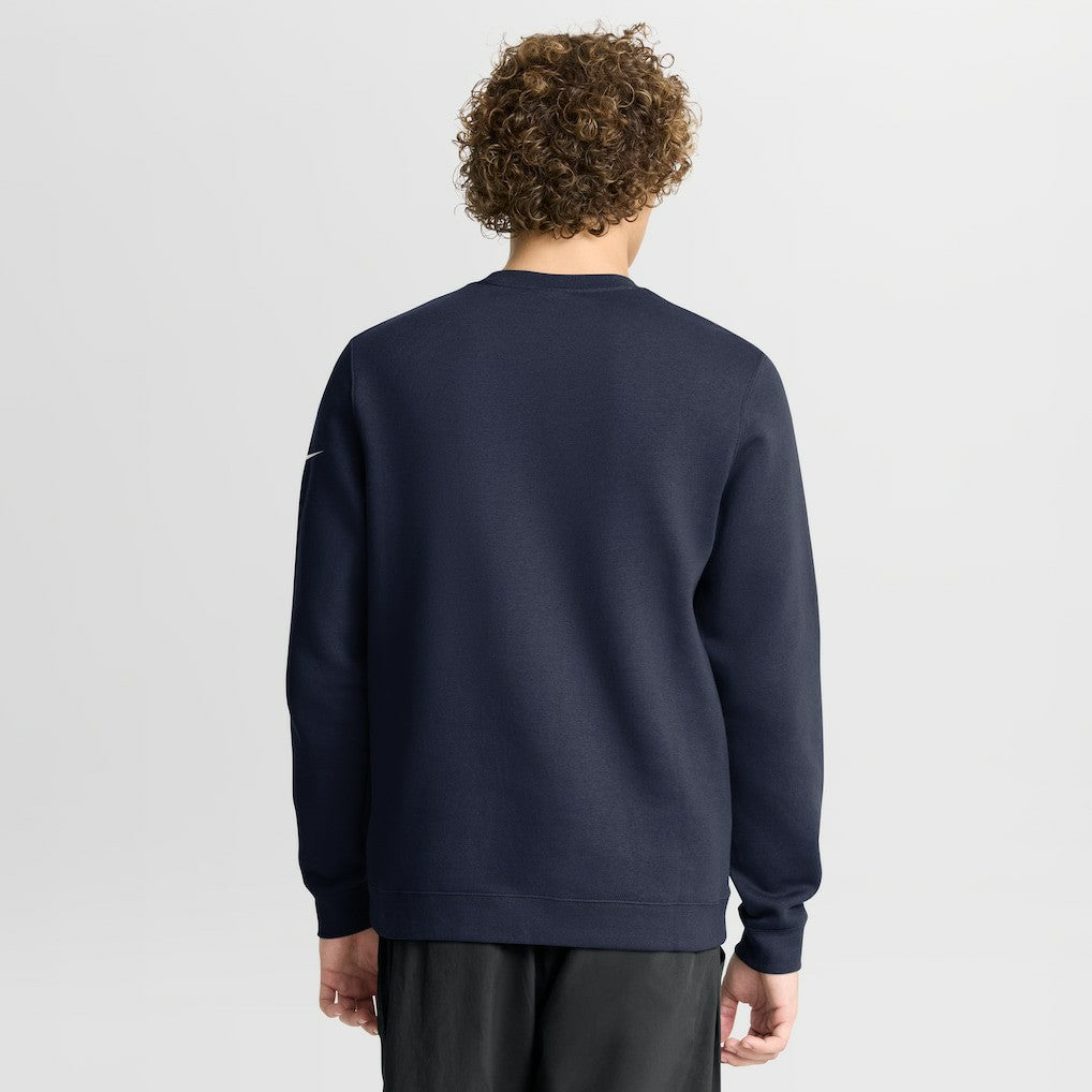 Nike New England Patriots Primetime Club Fleece Pullover Sweatshirt Navy