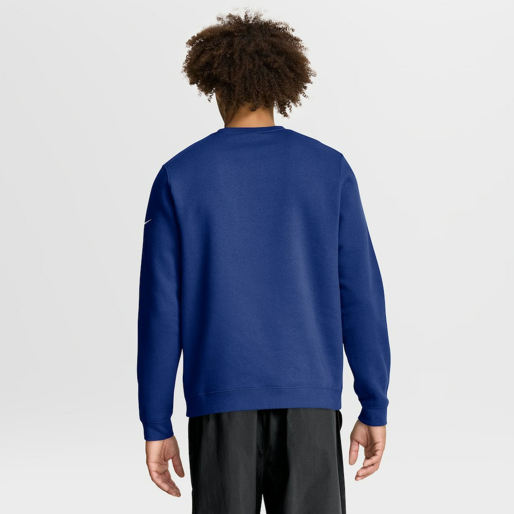Nike New York Giants Primetime Club Fleece Pullover Sweatshirt Royal