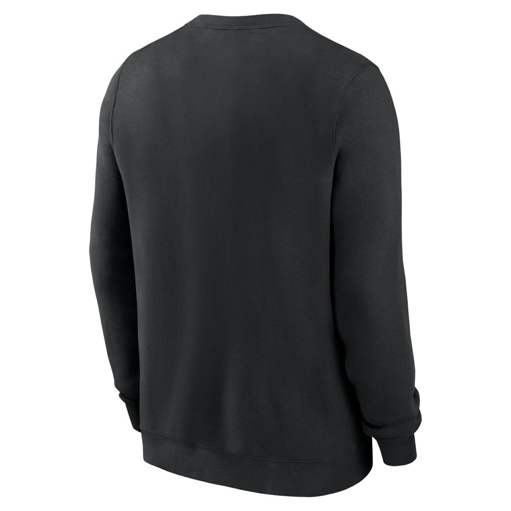 Nike New York Jets Primetime Club Fleece Pullover Sweatshirt Black