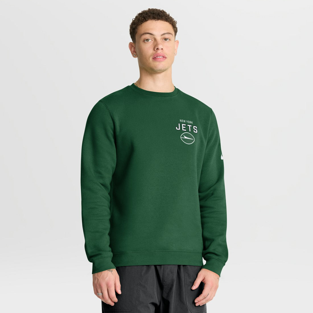 Nike New York Jets Primetime Club Fleece Pullover Sweatshirt Green