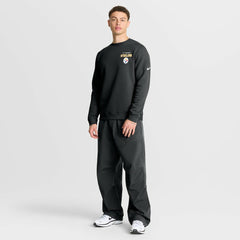Nike Pittsburgh Steelers Primetime Club Fleece Pullover Sweatshirt Black