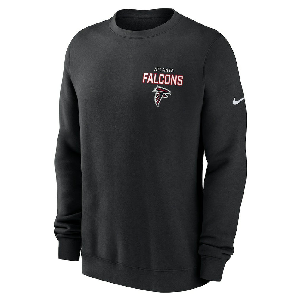 Nike Atlanta Falcons Primetime Club Fleece Pullover Sweatshirt Black