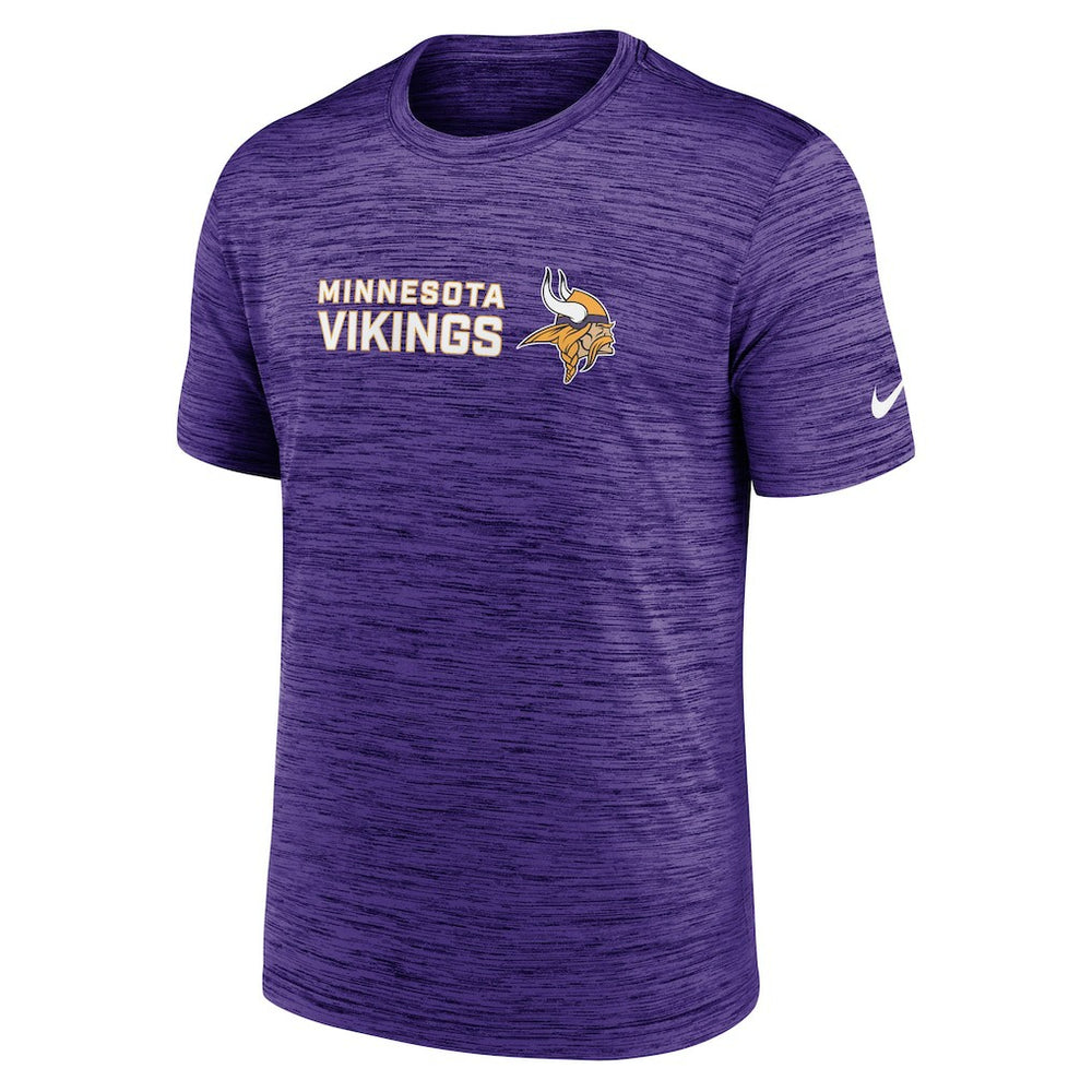 Nike Minnesota Vikings Big & Tall Primetime Reverse Play Velocity Performance T-Shirt Purple