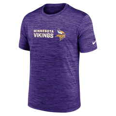 Nike Minnesota Vikings Big & Tall Primetime Reverse Play Velocity Performance T-Shirt Purple