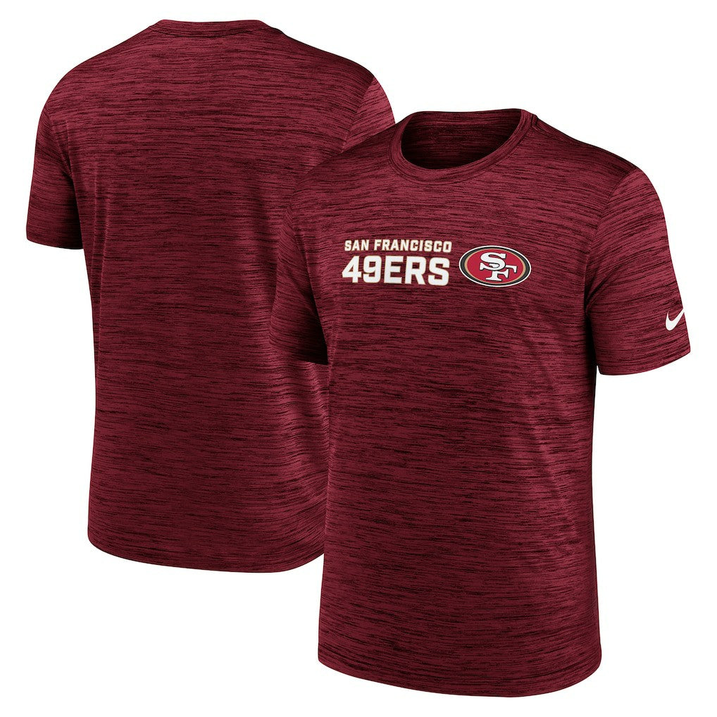 Nike San Francisco 49ers Big & Tall Primetime Reverse Play Velocity Performance T-Shirt Scarlet