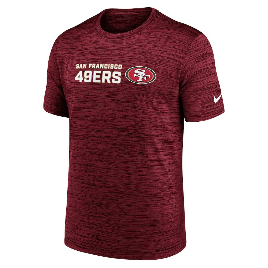 Nike San Francisco 49ers Big & Tall Primetime Reverse Play Velocity Performance T-Shirt Scarlet