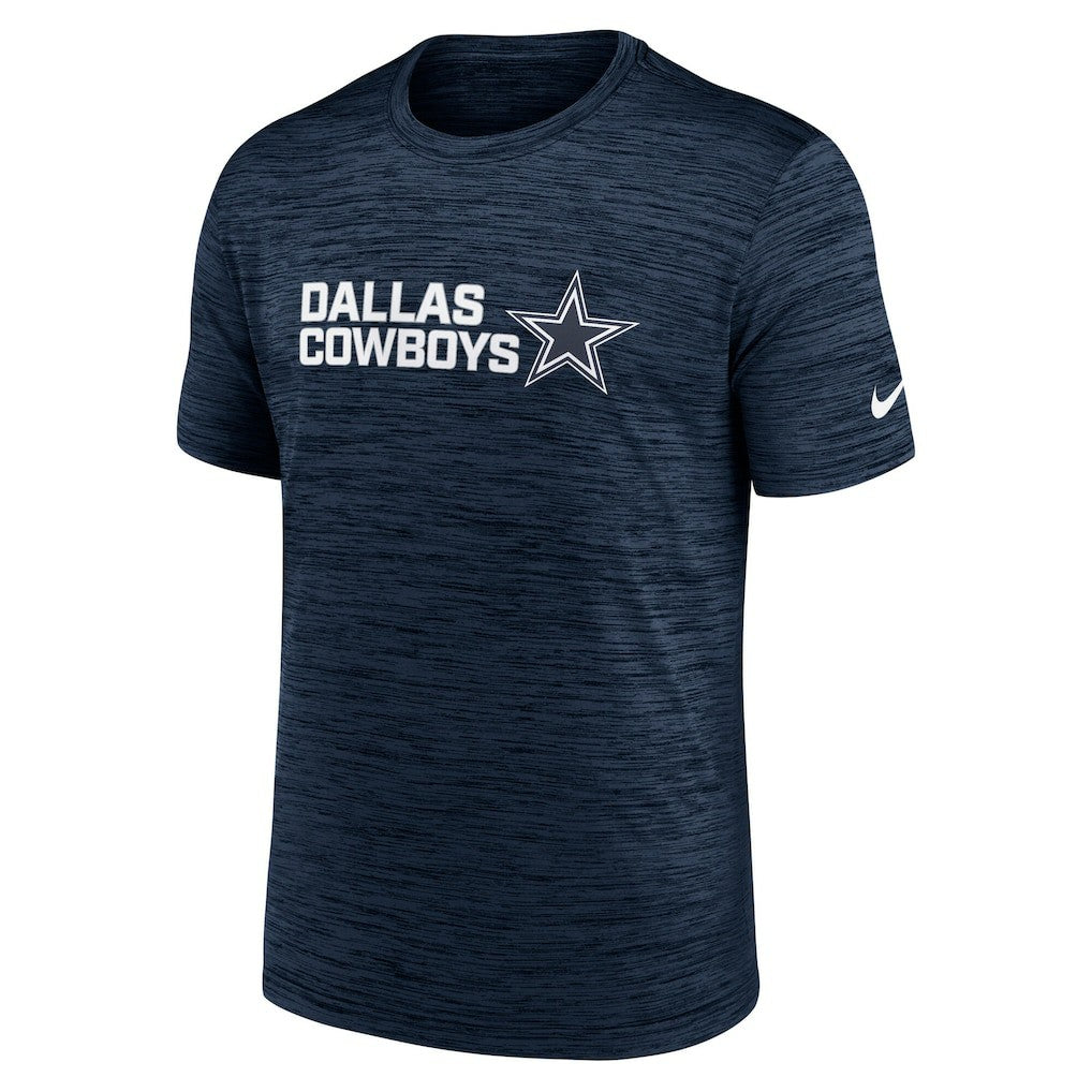 Nike Dallas Cowboys Big & Tall Primetime Reverse Play Velocity Performance T-Shirt Navy