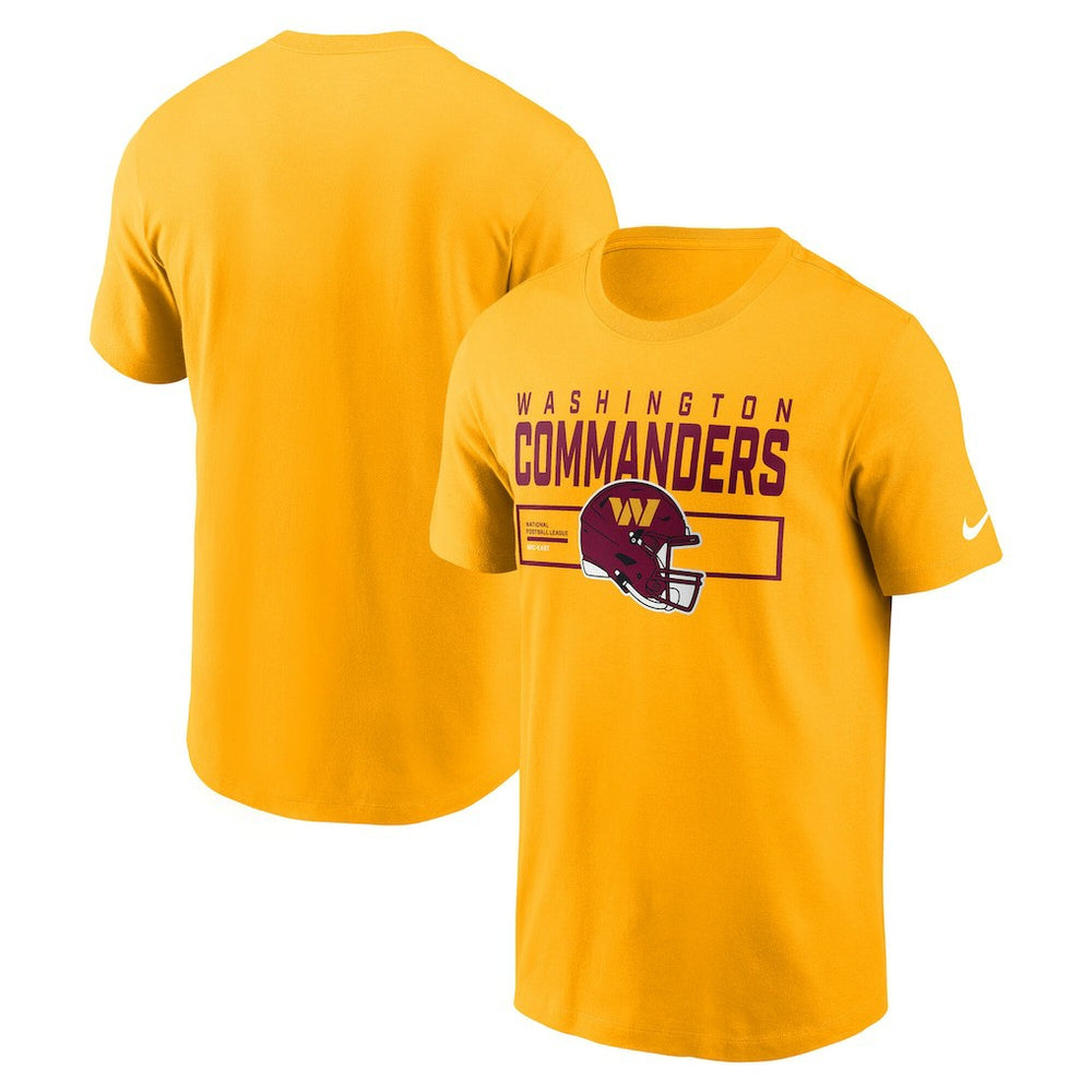 Nike Washington Commanders Primetime Helmet Essential T-Shirt Gold