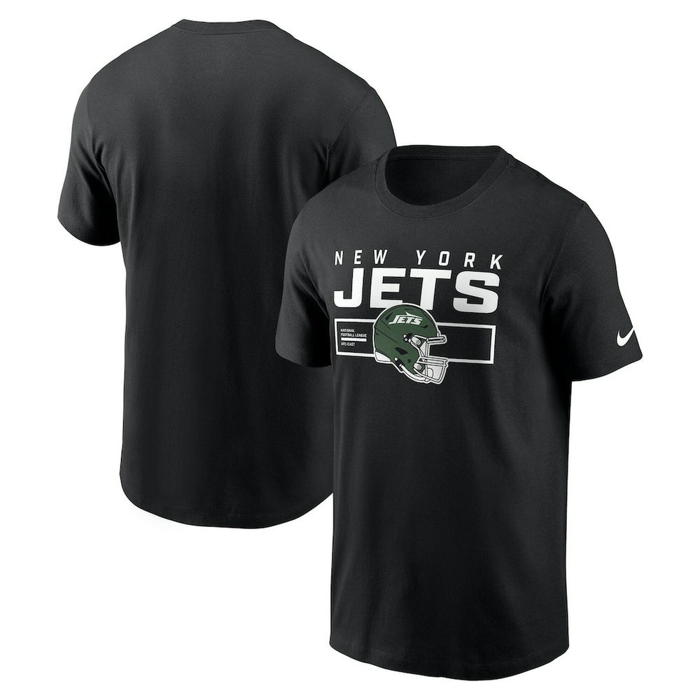Nike New York Jets Primetime Helmet Essential T-Shirt Black