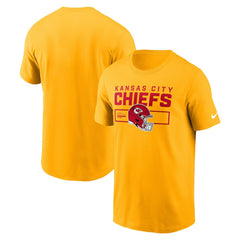 Nike Kansas City Chiefs Primetime Helmet Essential T-Shirt Gold