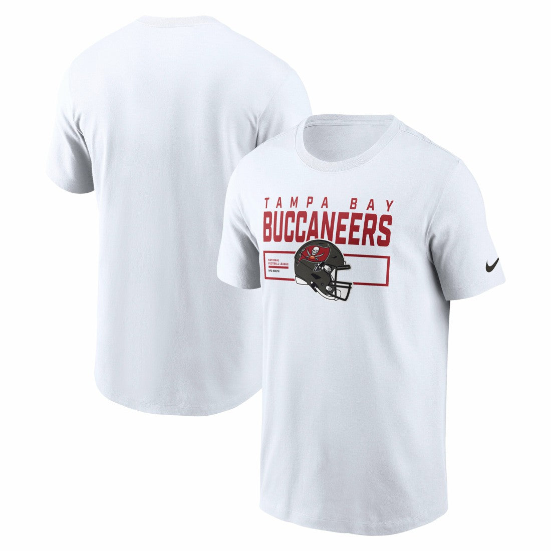 Nike Tampa Bay Buccaneers Primetime Helmet Essential T-Shirt White